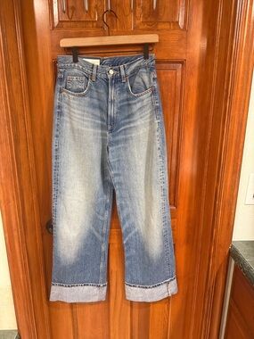 Zara Light Blue Boyfriend Jeans